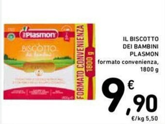 Conad IL BISCOTTO DEI BAMBINI PLASMON 1800 g offerta