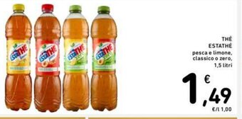 Conad THÉ ESTATHÉ 1,5 litri offerta