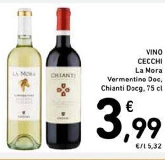 Conad VINO CECCHI La Mora 75 cl offerta