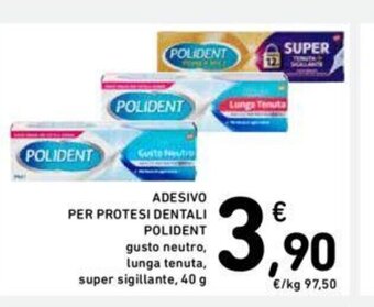 Conad ADESIVO PER PROTESI DENTALI POLIDENT 40 g offerta