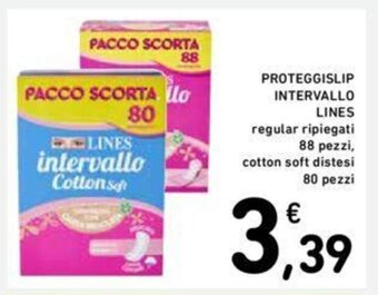Conad PROTEGGISLIP INTERVALLO LINES offerta