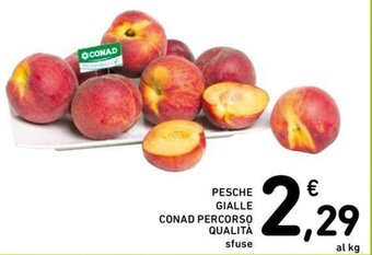 Conad PESCHE GIALLE CONAD PERCORSO QUALITÀ offerta