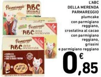 Conad L'ABC DELLA MERENDA PARMAREGGIO offerta