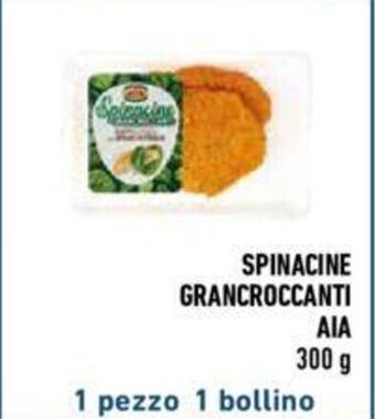 Conad SPINACINE GRANCROCCANTI AIA 300 g offerta