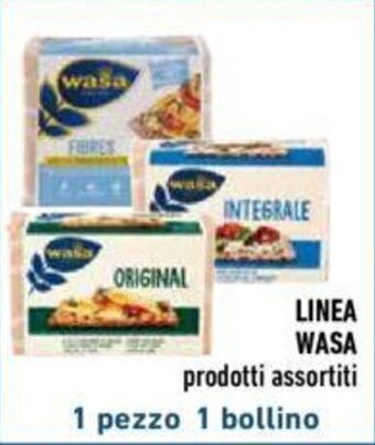 Conad LINEA WASA offerta