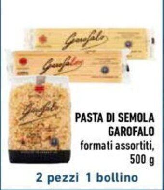 Conad PASTA DI SEMOLA GAROFALO 500 g offerta