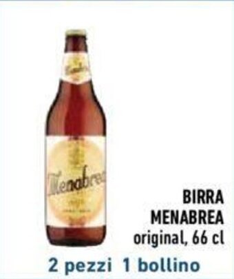 Conad BIRRA MENABREA 66 cl offerta