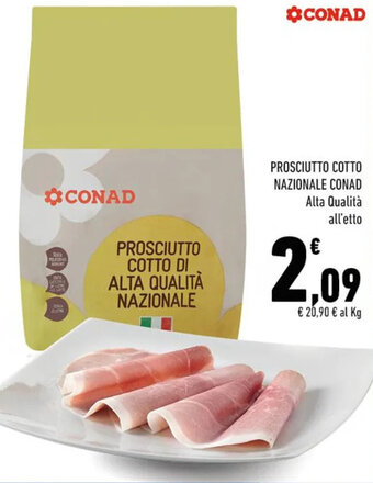 Conad PROSCIUTTO COTTO NAZIONALE CONAD offerta
