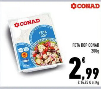 Conad FETA DOP CONAD 200 g offerta