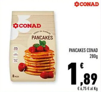 Conad PANCAKES CONAD 280 g offerta