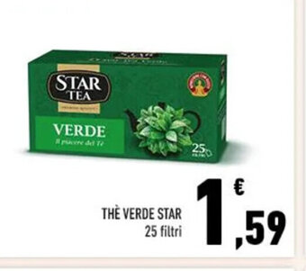 Conad THE VERDE STAR 25 filtri offerta