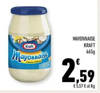 Conad MAYONNAISE KRAFT 465g offerta