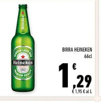 Conad BIRRA HEINEKEN 66cl offerta
