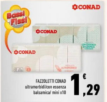 Conad FAZZOLETTI CONAD offerta