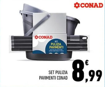 Conad SET PULIZIA PAVIMENTI CONAD offerta
