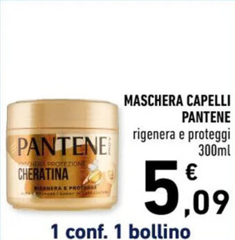 Conad MASCHERA CAPELLI PANTENE 300 ml offerta