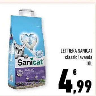 Conad LETTIERA SANICAT classic lavanda 10L offerta