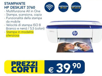 STAMPANTE HP DESKJET 3760