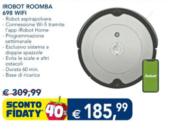 Esselunga IROBOT ROOMBA 698 WIFI offerta
