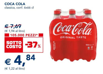 Esselunga COCA COLA classica, conf. 6x66 cl offerta