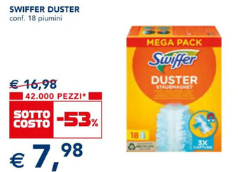 Esselunga SWIFFER DUSTER conf. 18 piumini offerta