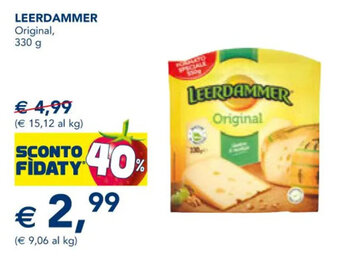 Esselunga LEERDAMMER 330 g offerta