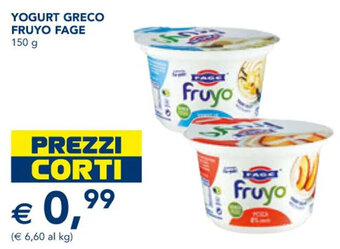 Esselunga YOGURT GRECO FRUYO FAGE 150 g offerta