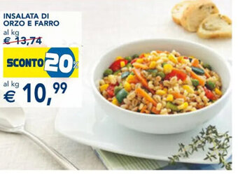 Esselunga INSALATA DI ORZO E FARRO offerta