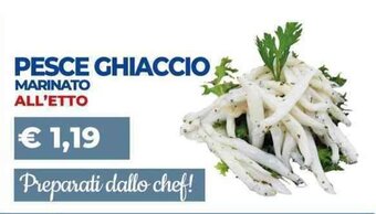 PESCE GHIACCIO MARINATO