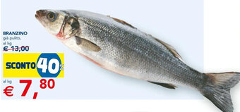 Esselunga BRANZINO offerta