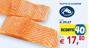 Esselunga FILETTO DI SALMONE offerta