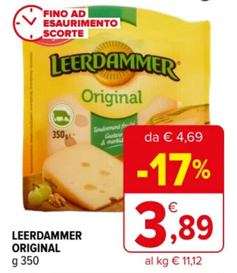 Iperal LEERDAMMER ORIGINAL g 350 offerta