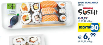 Esselunga SUSHI TAKE AWAY 260 g offerta