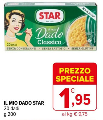 Iperal IL MIO DADO STAR 20 dadi g 200 offerta