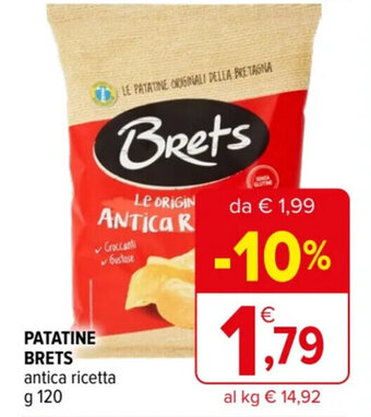 PATATINE BRETS antica ricetta g 120