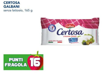 Esselunga CERTOSA GALBANI 165 g offerta