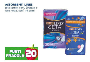 Esselunga ASSORBENTI LINES offerta