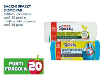 Esselunga SACCHI SPAZZY DOMOPAK offerta