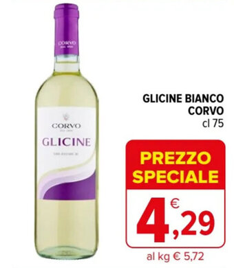 Iperal GLICINE BIANCO CORVO cl 75 offerta
