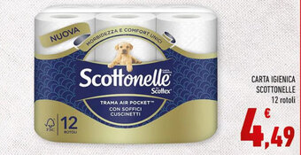 CARTA IGIENICA SCOTTONELLE 12 rotoli
