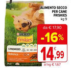 Iperal ALIMENTO SECCO PER CANE FRISKIES kg 9 offerta