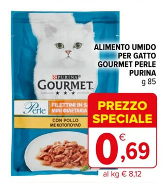 Iperal ALIMENTO UMIDO PER GATTO GOURMET PERLE PURINA g 85 offerta