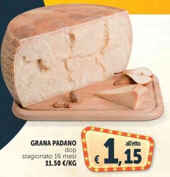 Deco Supermercati GRANA PADANO dop stagionato 16 mesi offerta
