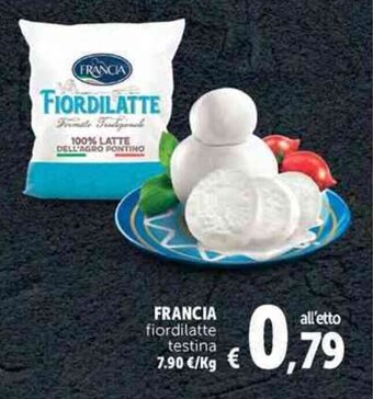 Deco Supermercati FRANCIA fiordilatte testina offerta