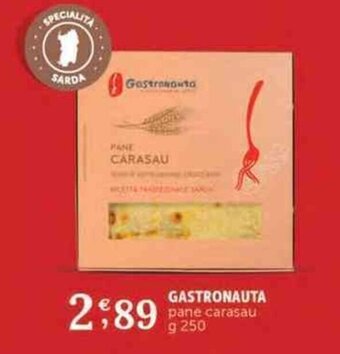 Deco Supermercati GASTRONAUTA pane carasau g 250 offerta