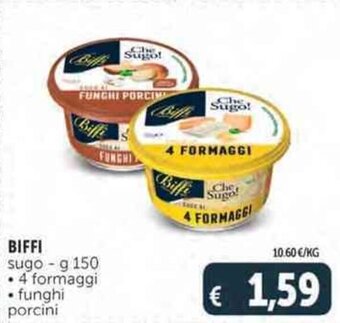 Deco Supermercati BIFFI sugo g 150 offerta