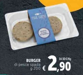 Deco Supermercati BURGER di pesce spada g 200 offerta