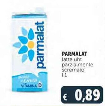 Deco Supermercati PARMALAT latte uht parzialmente scremato l 1 offerta