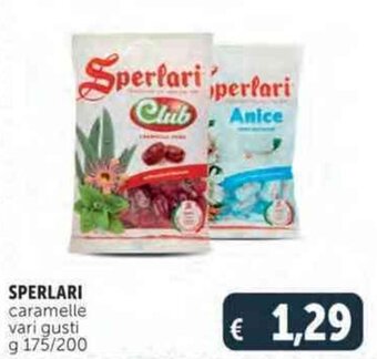 Deco Supermercati SPERLARI caramelle vari gusti g 175/200 offerta