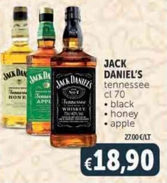 JACK DANIEL'S tennessee cl 70